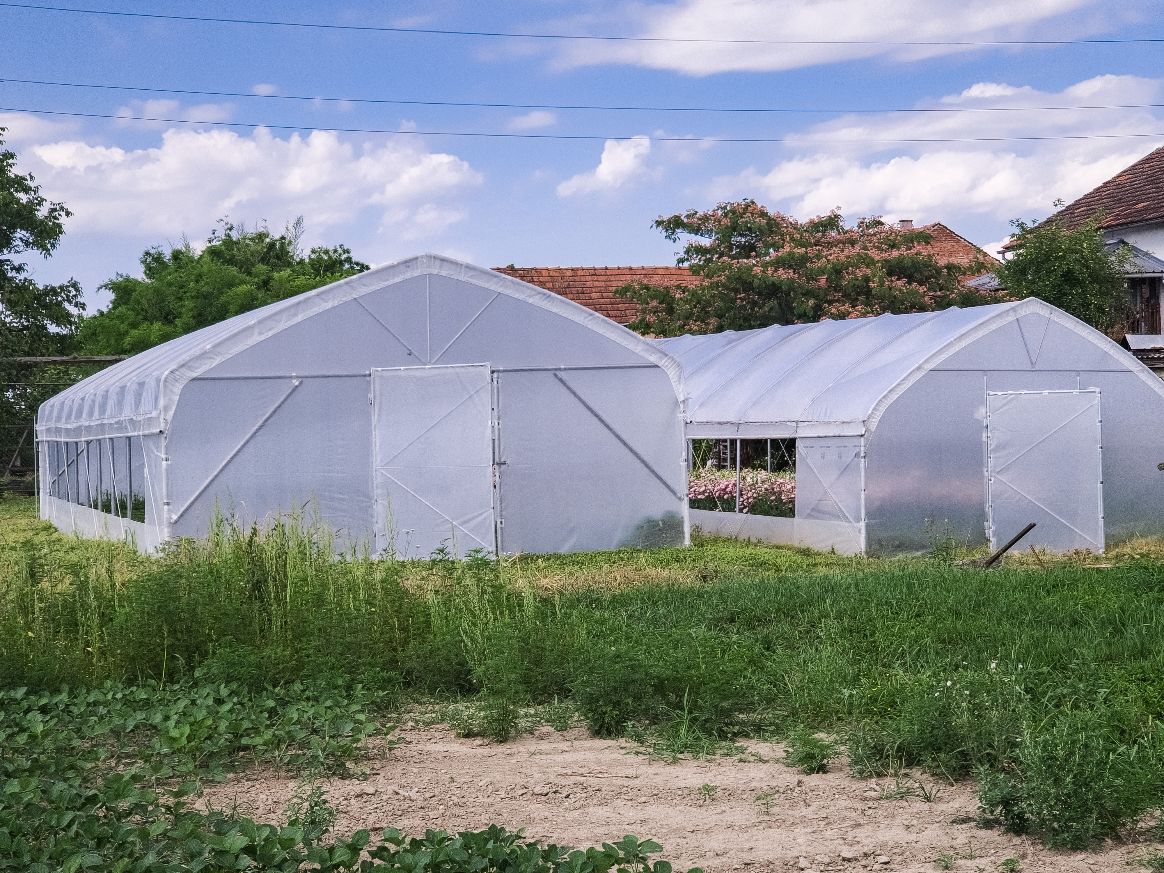 ARX 60 plastenik — montaža na terenu